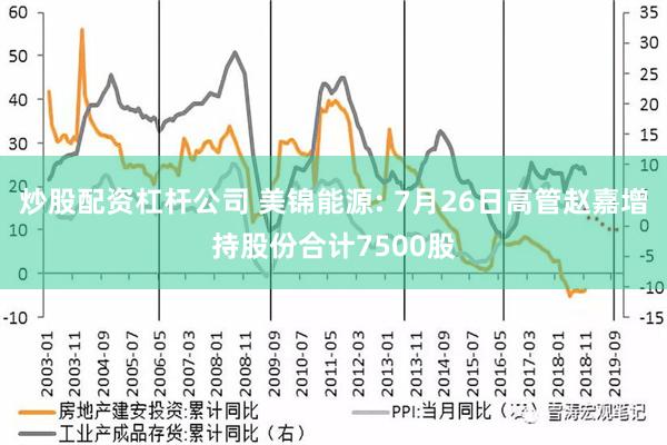 炒股配资杠杆公司 美锦能源: 7月26日高管赵嘉增持股份合计7500股