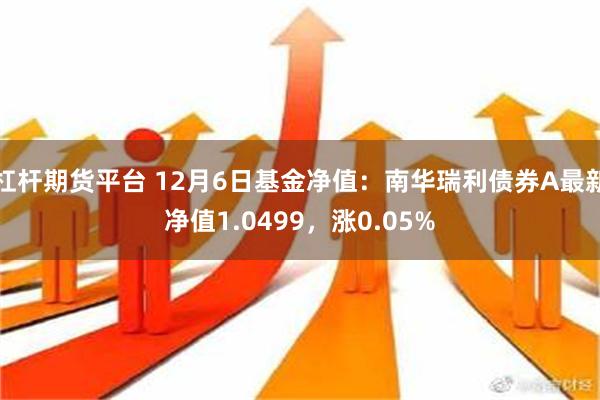 杠杆期货平台 12月6日基金净值：南华瑞利债券A最新净值1.0499，涨0.05%