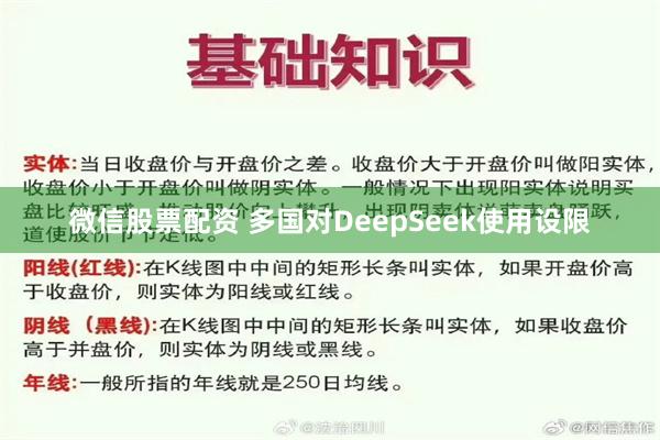 微信股票配资 多国对DeepSeek使用设限